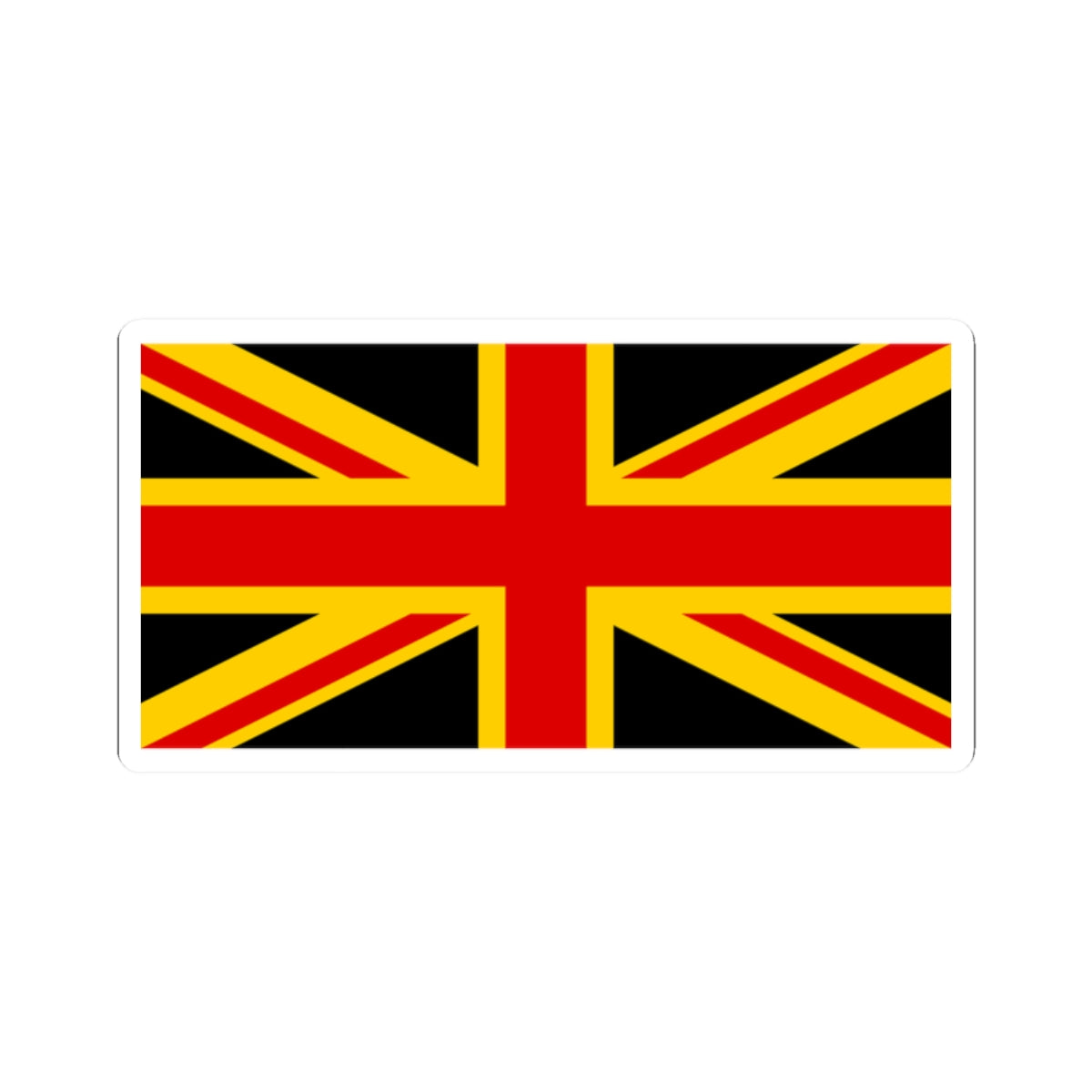 Anglo-german (United Kingdom) STICKER Vinyl Kiss-Cut Decal