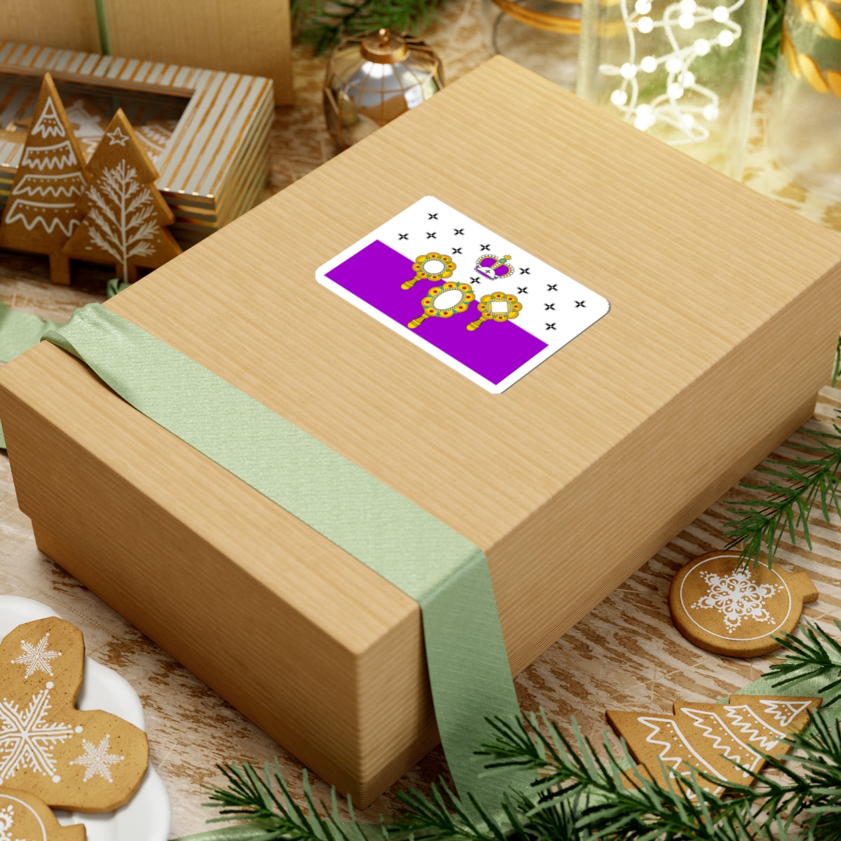 Flag of Gabovskoe Moscow oblast (Russia) STICKER Vinyl Kiss-Cut Decal