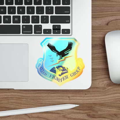 477th Fighter Group (U.S. Air Force) Holographic STICKER Die-Cut Vinyl Decal-The Sticker Space