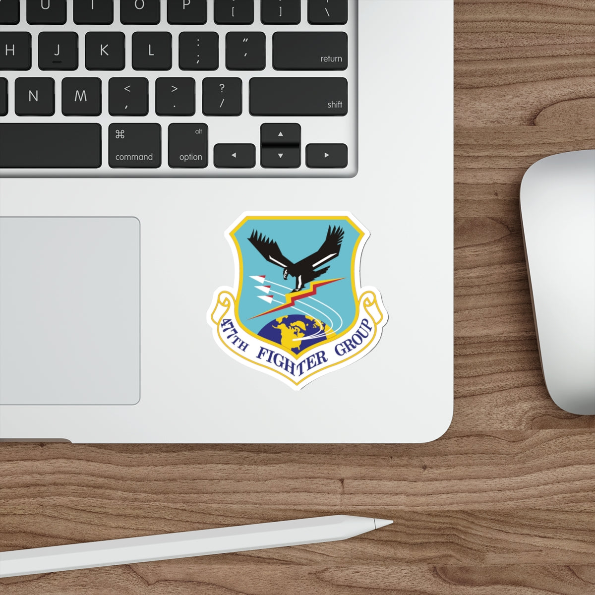 477th Fighter Group (U.S. Air Force) STICKER Vinyl Die-Cut Decal-The Sticker Space