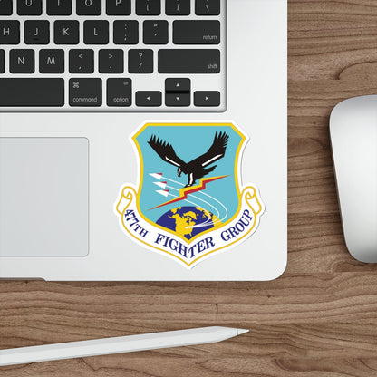 477th Fighter Group (U.S. Air Force) STICKER Vinyl Die-Cut Decal-The Sticker Space