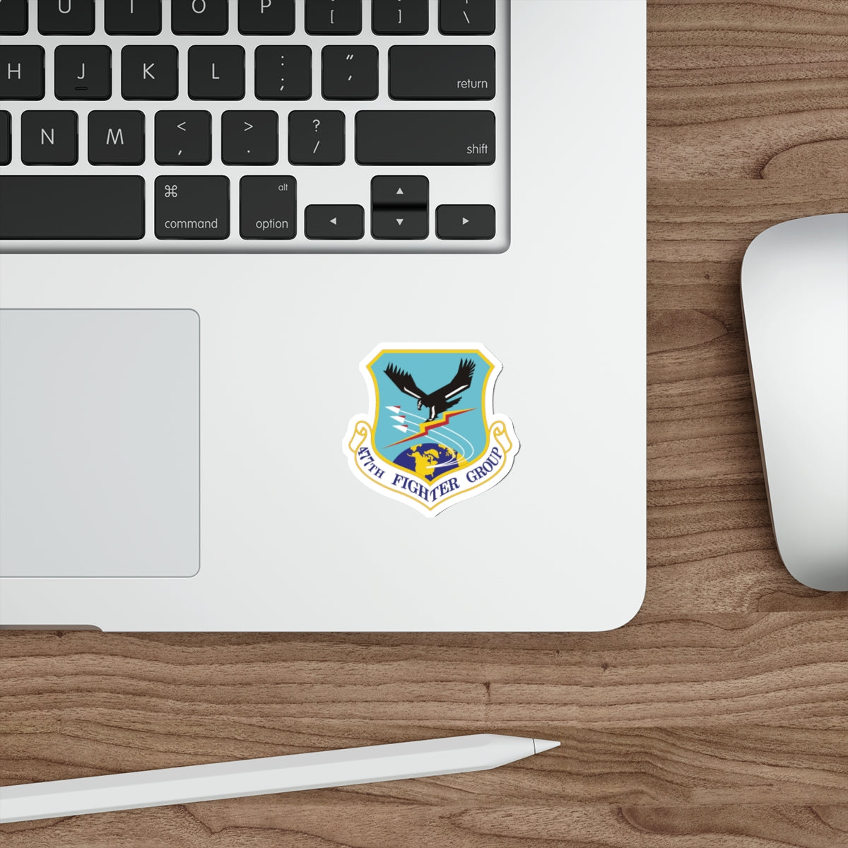 477th Fighter Group (U.S. Air Force) STICKER Vinyl Die-Cut Decal-The Sticker Space