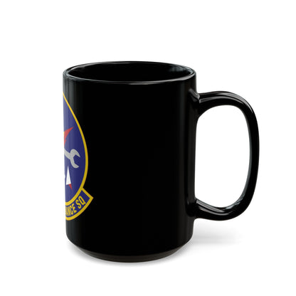 477th Maintenance Squadron (U.S. Air Force) Black Coffee Mug-The Sticker Space