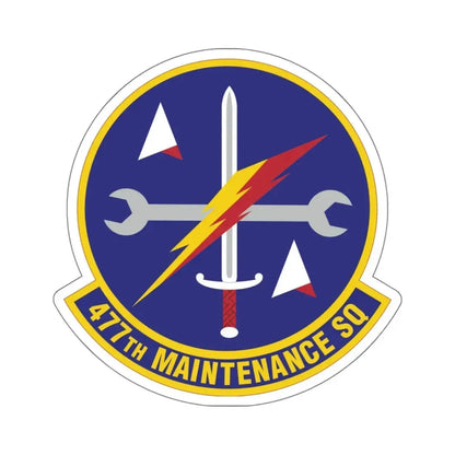 477th Maintenance Squadron (U.S. Air Force) STICKER Vinyl Die-Cut Decal - The Sticker Space