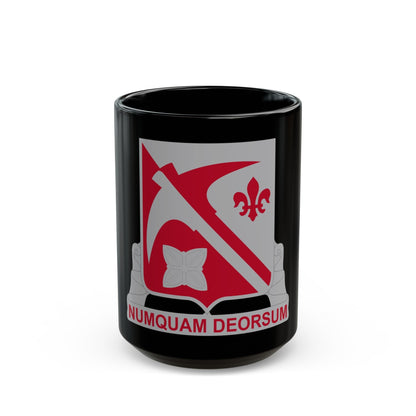 478 Engineer Battalion (U.S. Army) Black Coffee Mug-15oz-The Sticker Space