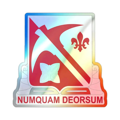 478 Engineer Battalion (U.S. Army) Holographic STICKER Die-Cut Vinyl Decal - The Sticker Space