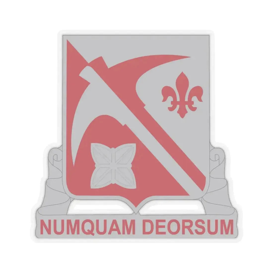 478 Engineer Battalion (U.S. Army) STICKER Vinyl Kiss-Cut Decal 3 Inch Transparent - The Sticker Space