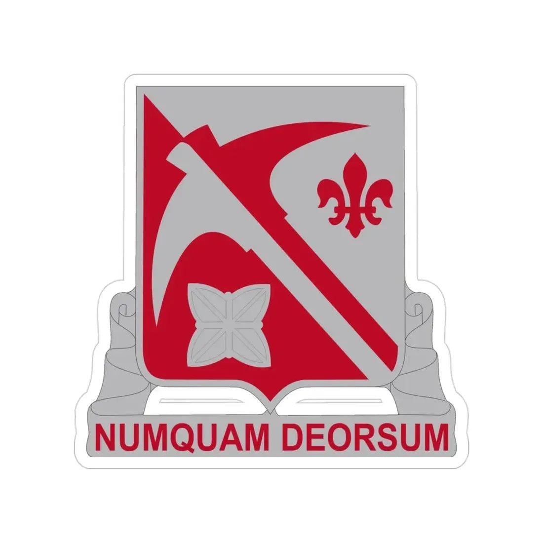 478 Engineer Battalion (U.S. Army) Transparent STICKER Die-Cut Vinyl Decal 3 Inch - The Sticker Space