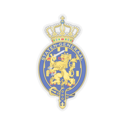 Coat of arms of the Staten Generaal - STICKER Vinyl Kiss-Cut Decal