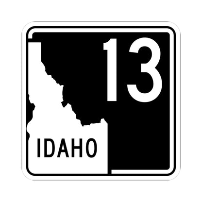 ID-13 (Idaho) (Road Sign) STICKER Vinyl Kiss-Cut Decal