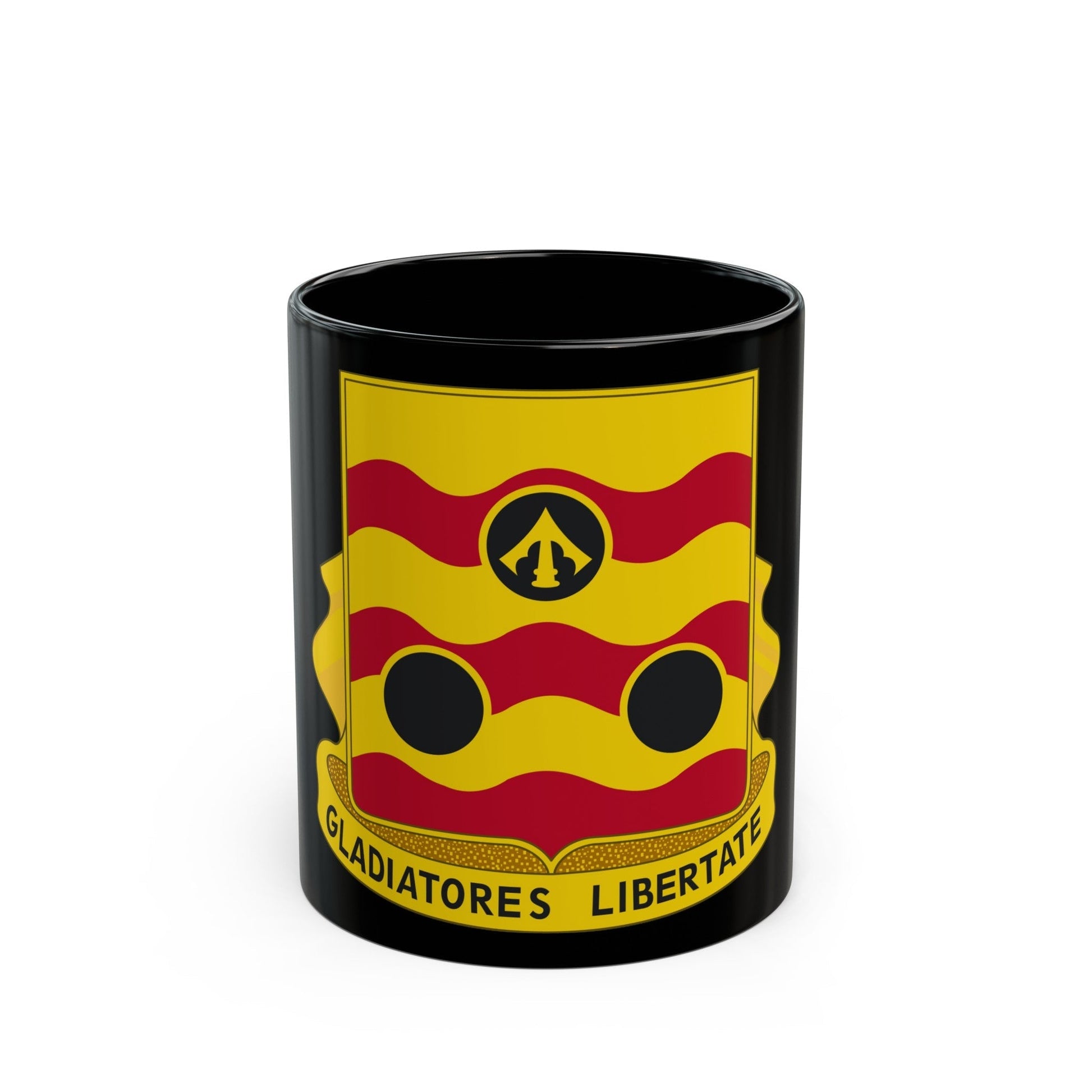 478th Antiaircraft Artillery Battalion (U.S. Army) Black Coffee Mug-11oz-The Sticker Space