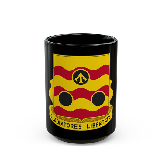 478th Antiaircraft Artillery Battalion (U.S. Army) Black Coffee Mug-15oz-The Sticker Space