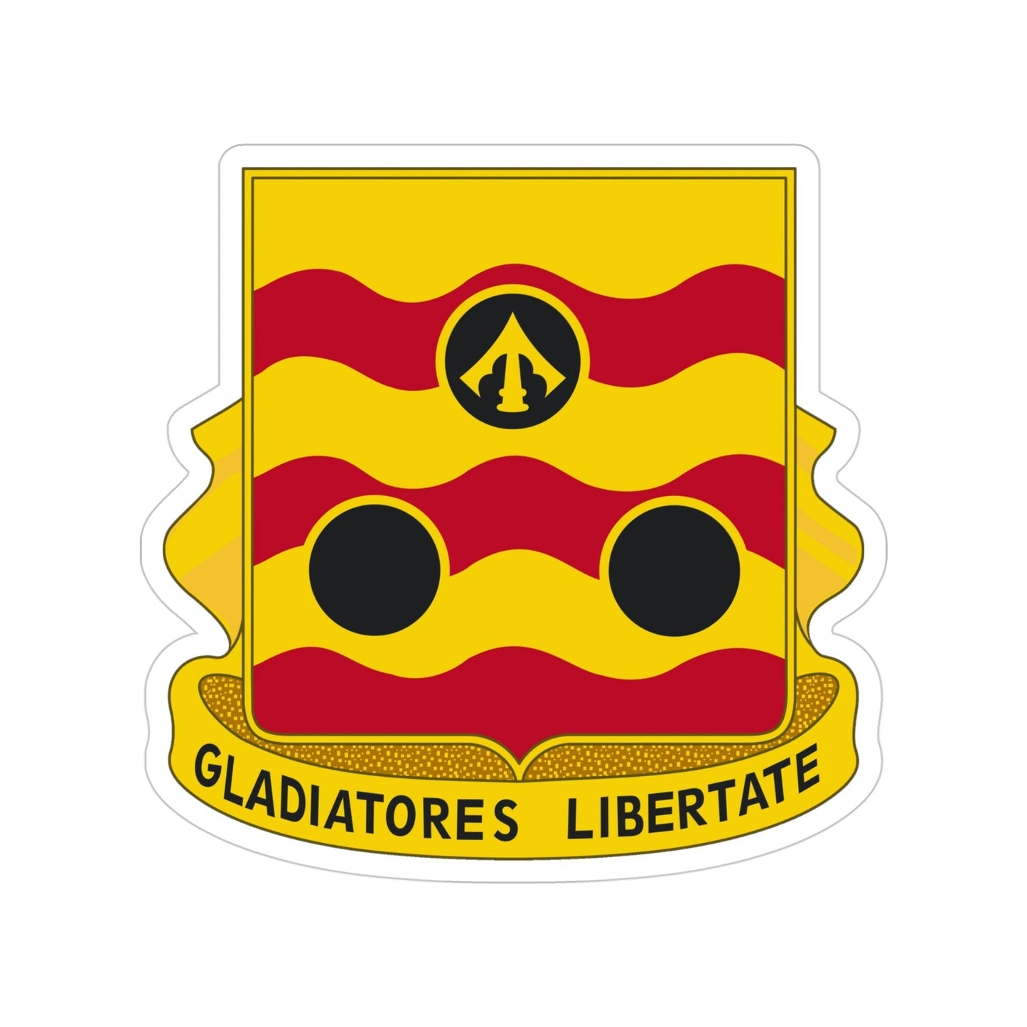 478th Antiaircraft Artillery Battalion (U.S. Army) Transparent STICKER Die-Cut Vinyl Decal-4 Inch-The Sticker Space