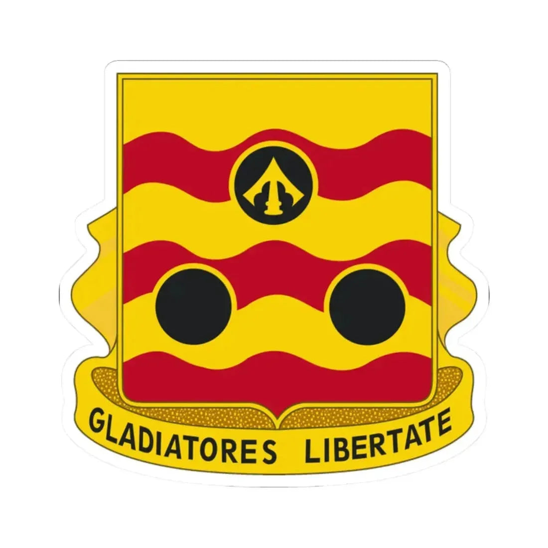 478th Antiaircraft Artillery Battalion (U.S. Army) STICKER Vinyl Kiss-Cut Decal 2 Inch White - The Sticker Space