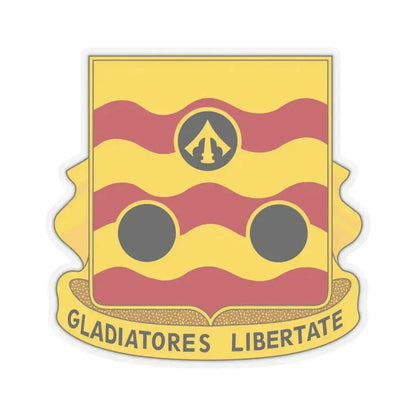 478th Antiaircraft Artillery Battalion (U.S. Army) STICKER Vinyl Kiss-Cut Decal 4 Inch Transparent - The Sticker Space