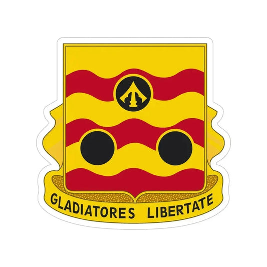 478th Antiaircraft Artillery Battalion (U.S. Army) Transparent STICKER Die-Cut Vinyl Decal 6 Inch - The Sticker Space