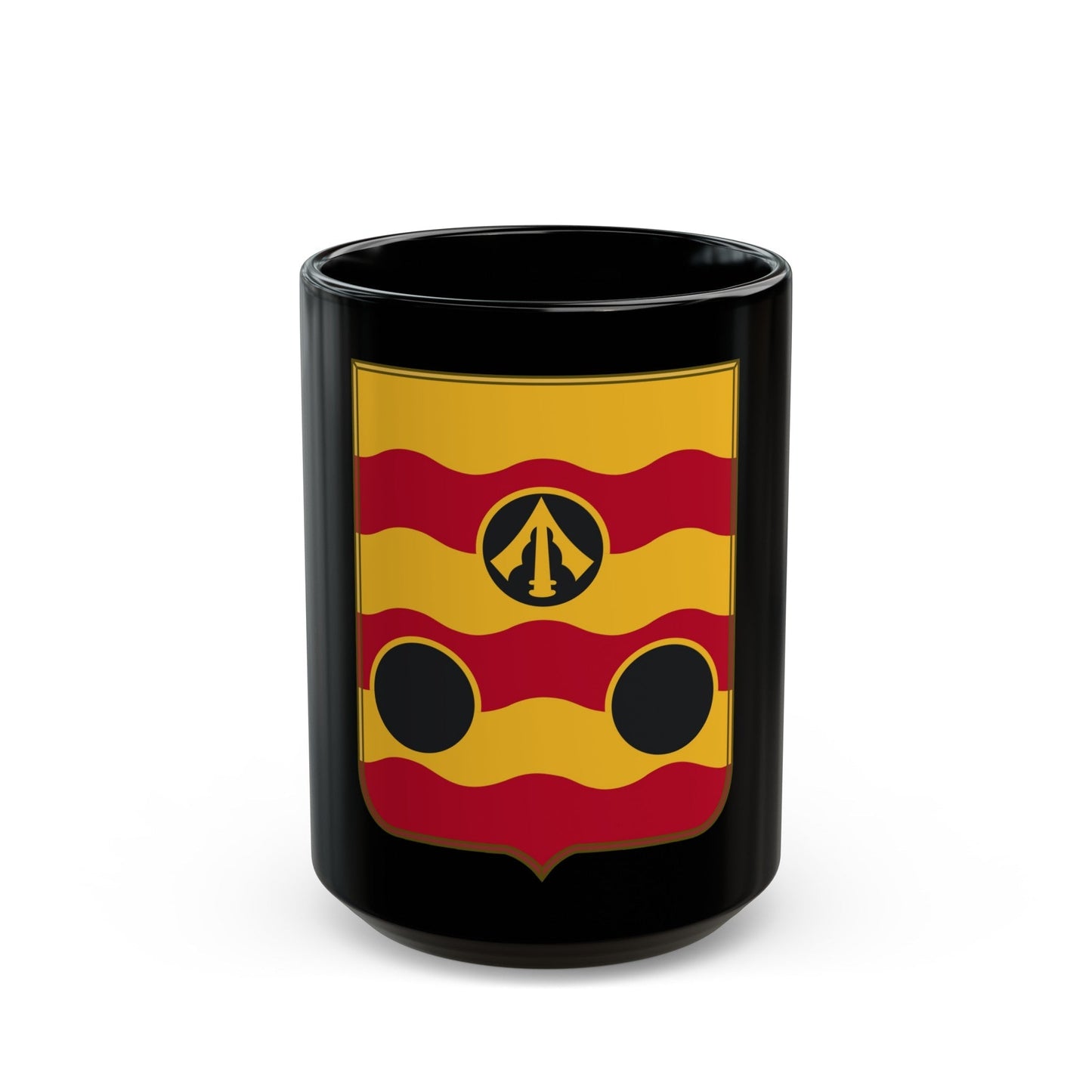 478th Antiaircraft Artillery Battalion v2 (U.S. Army) Black Coffee Mug-15oz-The Sticker Space