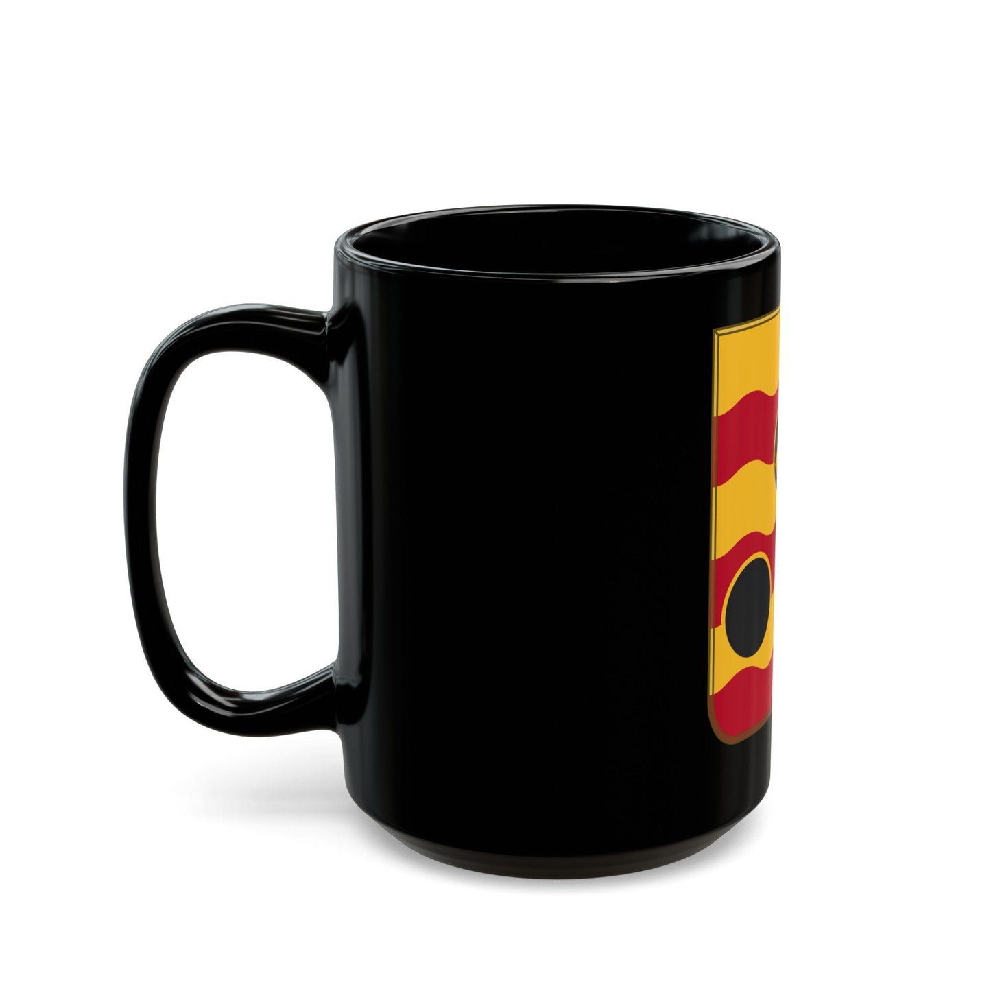 478th Antiaircraft Artillery Battalion v2 (U.S. Army) Black Coffee Mug-The Sticker Space