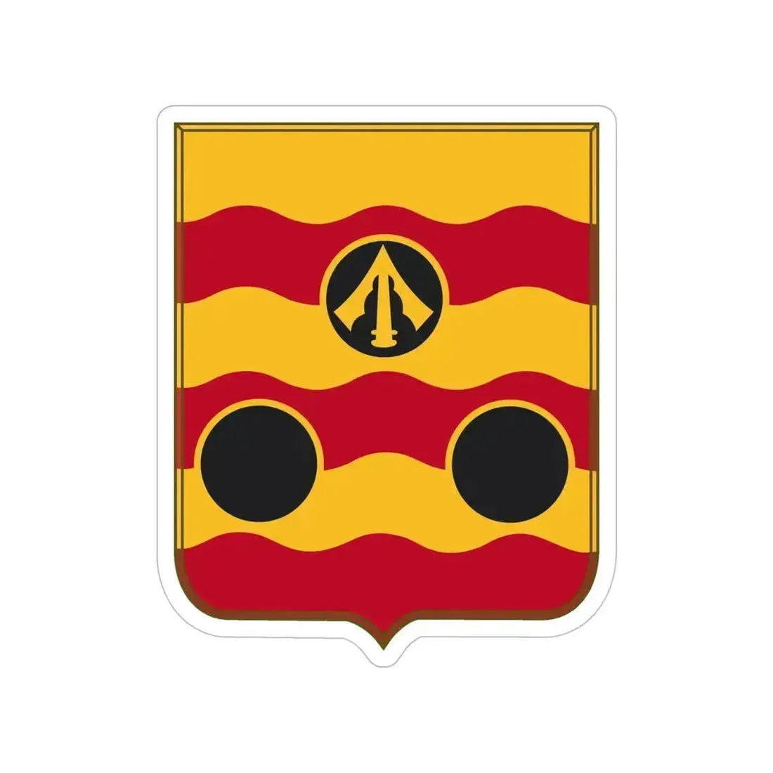 478th Antiaircraft Artillery Battalion v2 (U.S. Army) Transparent STICKER Die-Cut Vinyl Decal 6 Inch - The Sticker Space