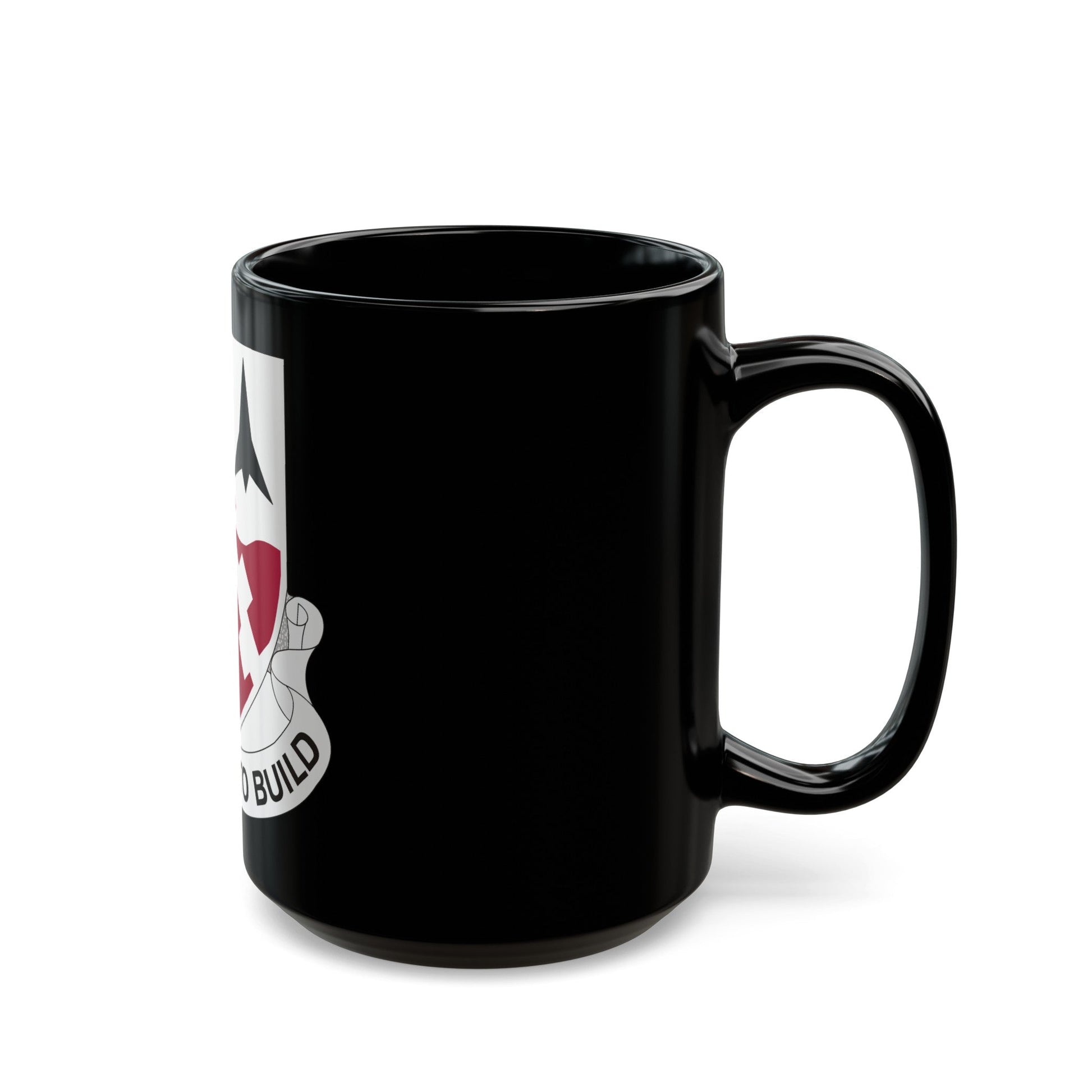 479 Engineer Battalion (U.S. Army) Black Coffee Mug-The Sticker Space