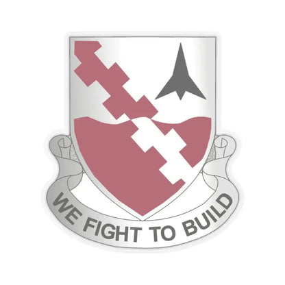 479 Engineer Battalion (U.S. Army) STICKER Vinyl Kiss-Cut Decal 2 Inch Transparent - The Sticker Space