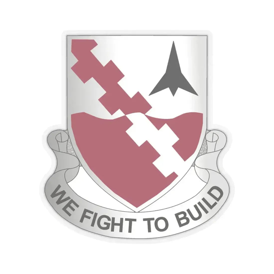 479 Engineer Battalion (U.S. Army) STICKER Vinyl Kiss-Cut Decal 6 Inch Transparent - The Sticker Space