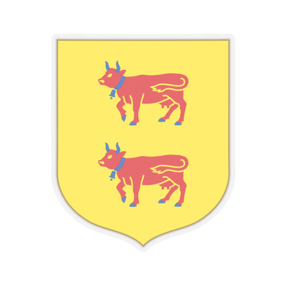 Andorra - Bearne Coat of Arms - STICKER Vinyl Kiss-Cut Decal