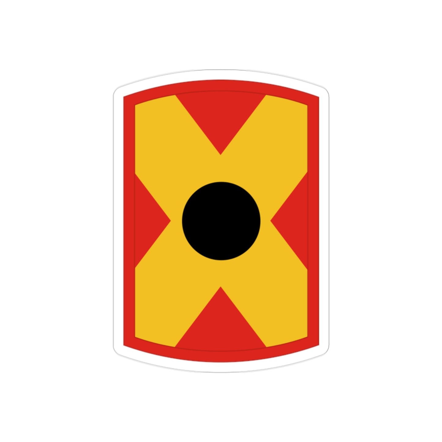 479th Field Artillery Brigade (U.S. Army) REVERSE PRINT Transparent STICKER-2" × 2"-The Sticker Space