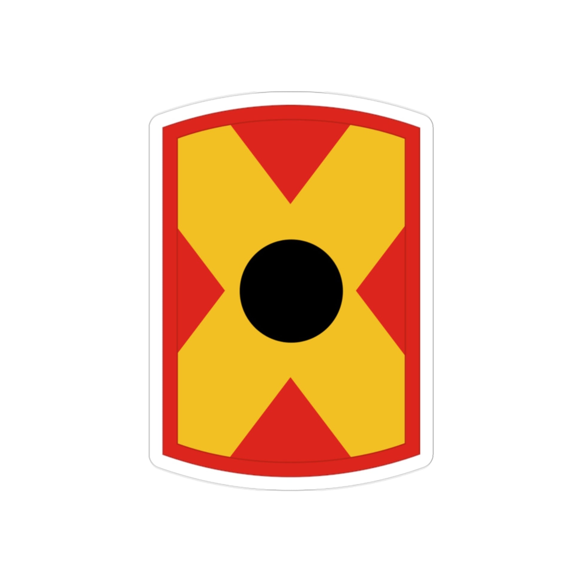 479th Field Artillery Brigade (U.S. Army) REVERSE PRINT Transparent STICKER-2" × 2"-The Sticker Space