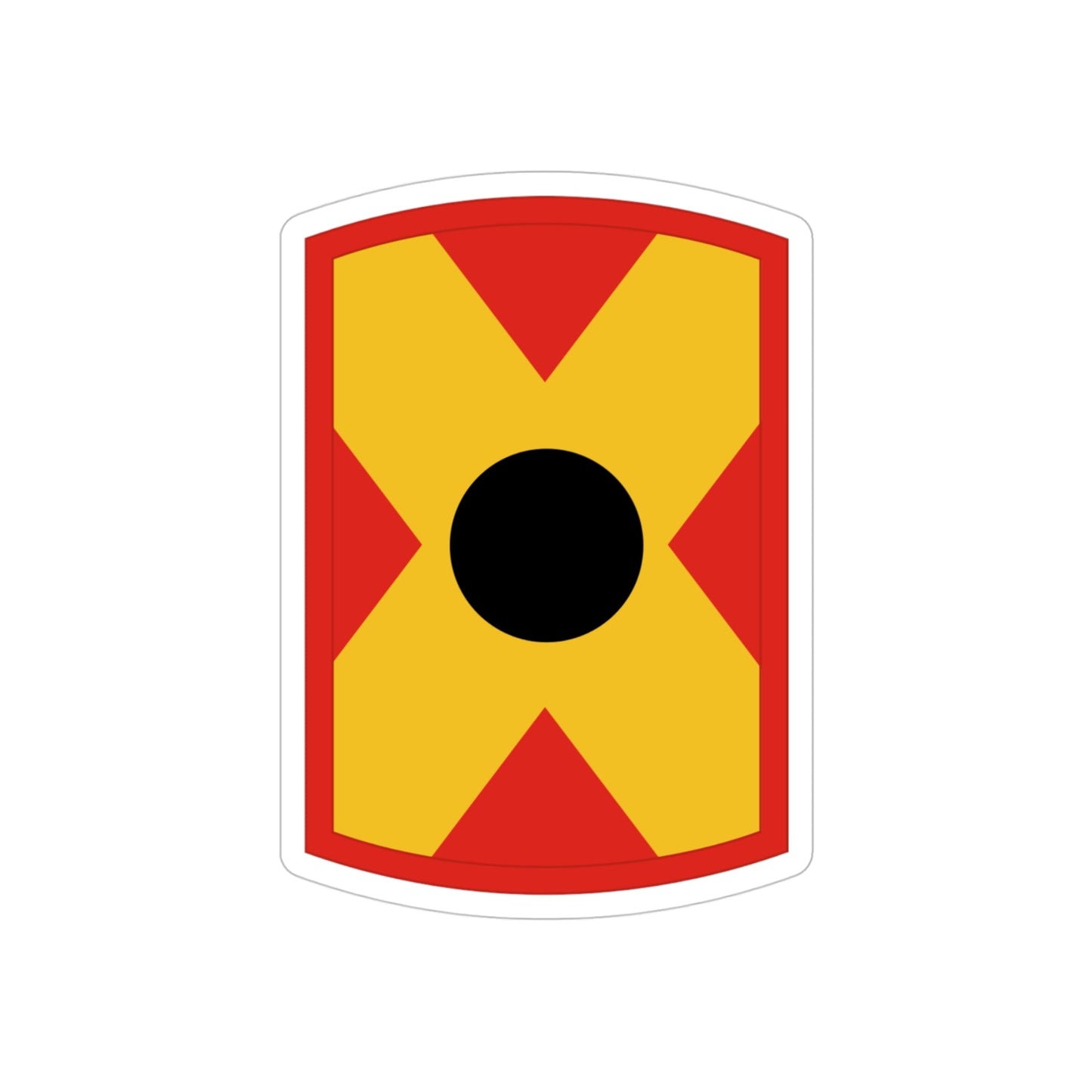 479th Field Artillery Brigade (U.S. Army) REVERSE PRINT Transparent STICKER-4 Inch-The Sticker Space