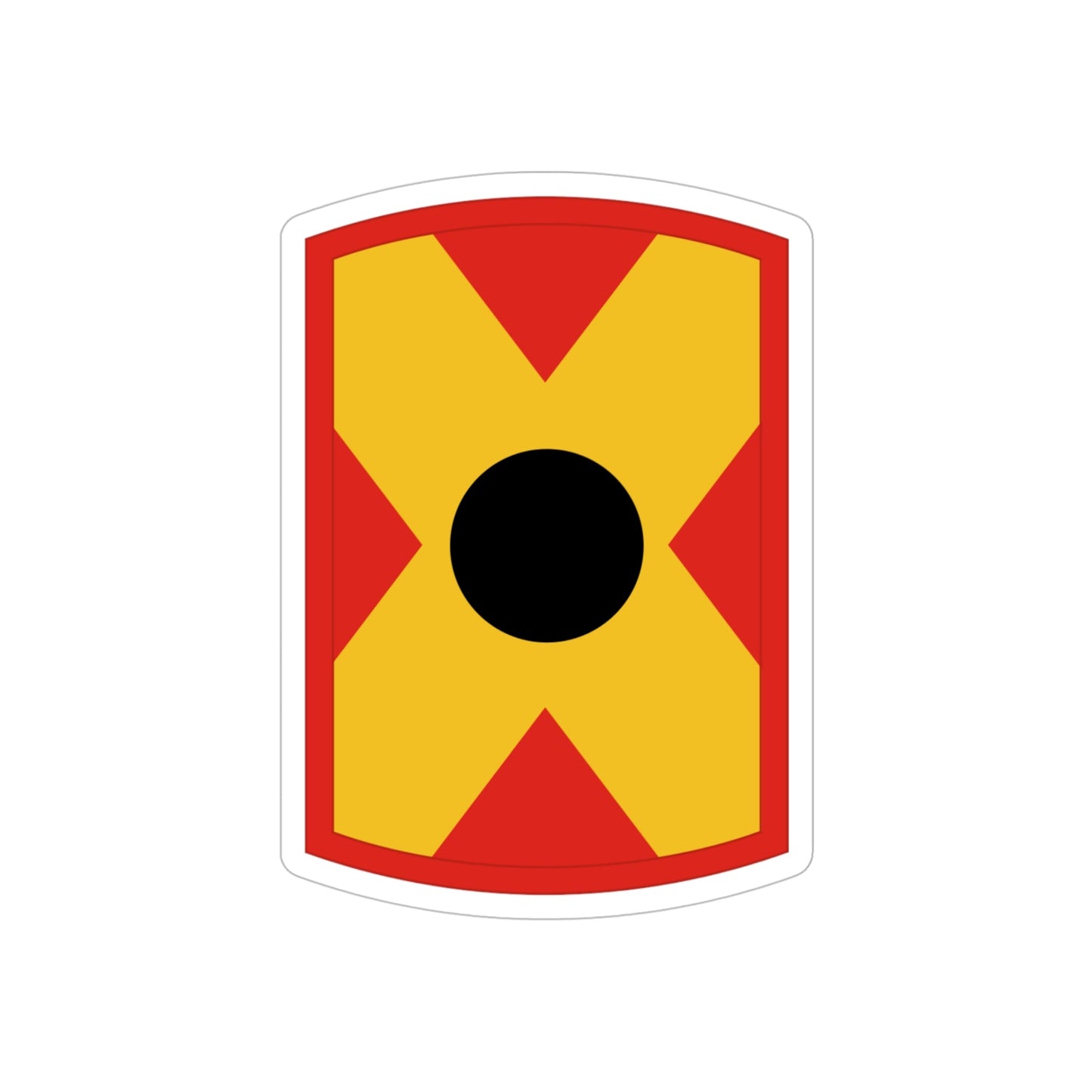 479th Field Artillery Brigade (U.S. Army) REVERSE PRINT Transparent STICKER-5 Inch-The Sticker Space