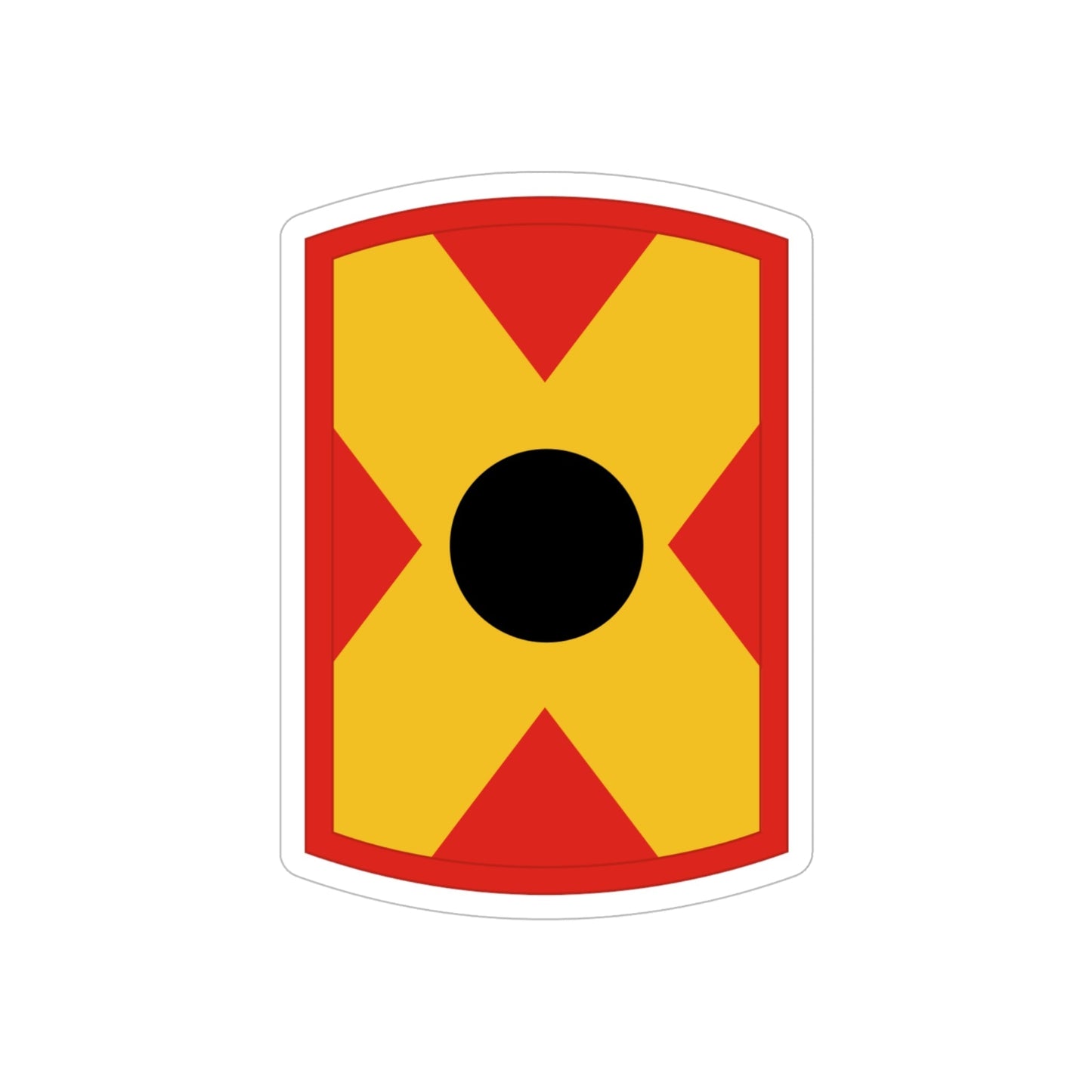 479th Field Artillery Brigade (U.S. Army) REVERSE PRINT Transparent STICKER-6 Inch-The Sticker Space