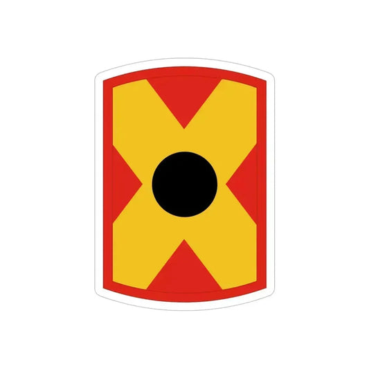 479th Field Artillery Brigade (U.S. Army) REVERSE PRINT Transparent Die-Cut STICKER 6 Inch Die-Cut Transparent - The Sticker Space