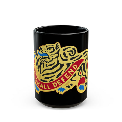 47th Artillery Brigade (U.S. Army) Black Coffee Mug-15oz-The Sticker Space