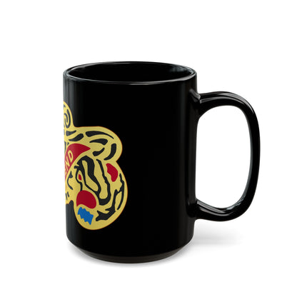 47th Artillery Brigade (U.S. Army) Black Coffee Mug-The Sticker Space