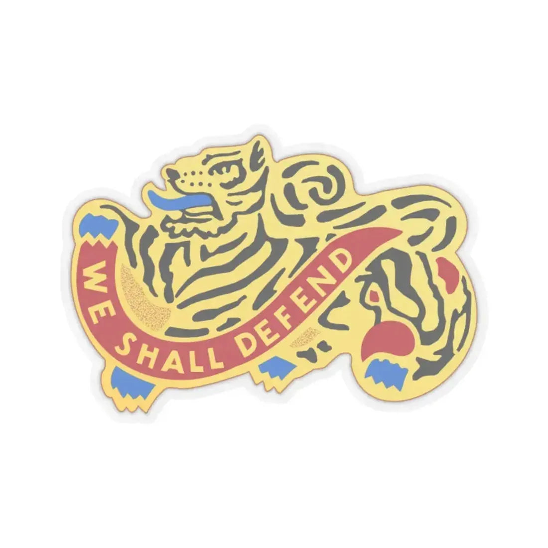 47th Artillery Brigade (U.S. Army) STICKER Vinyl Kiss-Cut Decal 2 Inch Transparent - The Sticker Space