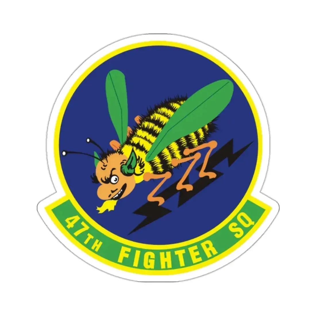 47th Fighter Squadron (U.S. Air Force) STICKER Vinyl Kiss-Cut Decal - The Sticker Space