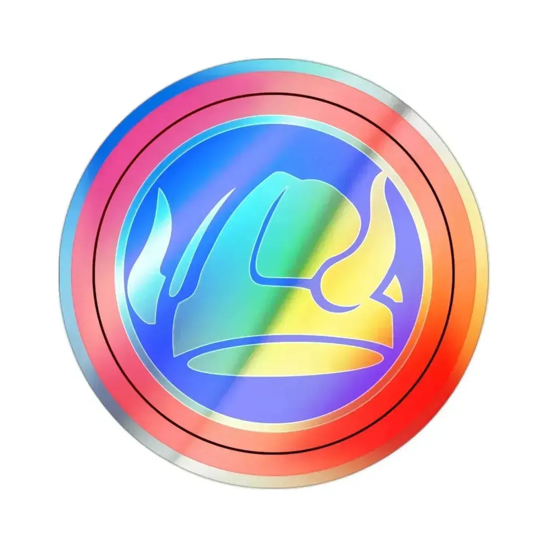 47th Infantry Division (U.S. Army) Holographic STICKER Die-Cut Vinyl Decal 2 Inch Holographic - The Sticker Space