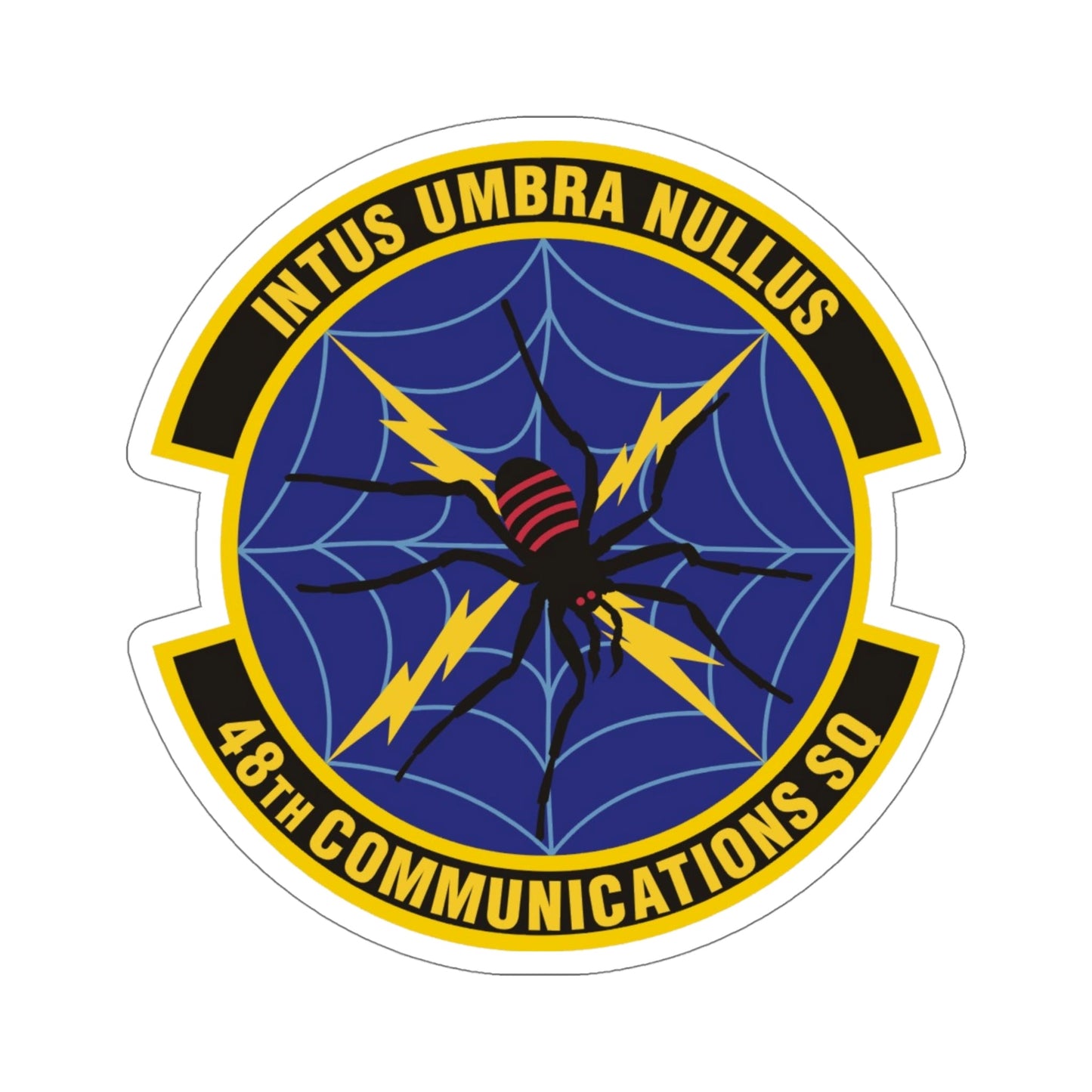 48 Communications Squadron USAFE (U.S. Air Force) STICKER Vinyl Die-Cut Decal-5 Inch-The Sticker Space