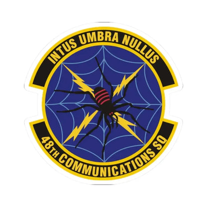 48 Communications Squadron USAFE (U.S. Air Force) STICKER Vinyl Kiss-Cut Decal 2 Inch White - The Sticker Space