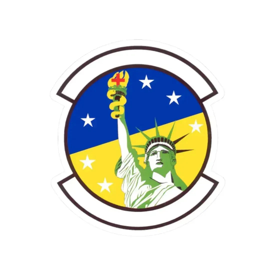 48 Healthcare Operations Squadron USAFE (U.S. Air Force) STICKER Vinyl Kiss-Cut Decal 2 Inch White - The Sticker Space