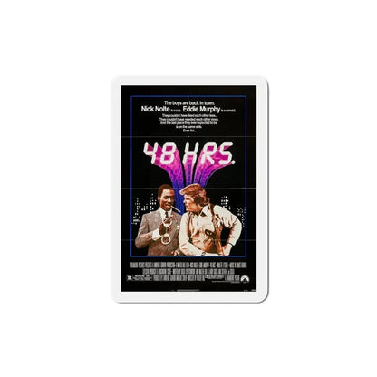 48 Hrs 1982 Movie Poster Refrigerator Magnet 4 Inch - The Sticker Space