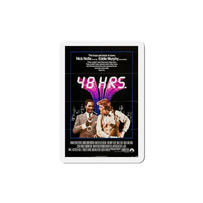 48 Hrs 1982 Movie Poster Refrigerator Magnet 4 Inch - The Sticker Space