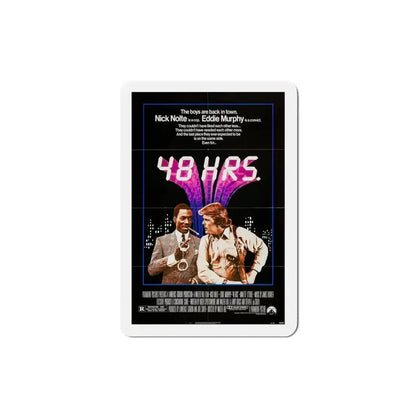 48 Hrs 1982 Movie Poster Refrigerator Magnet - The Sticker Space