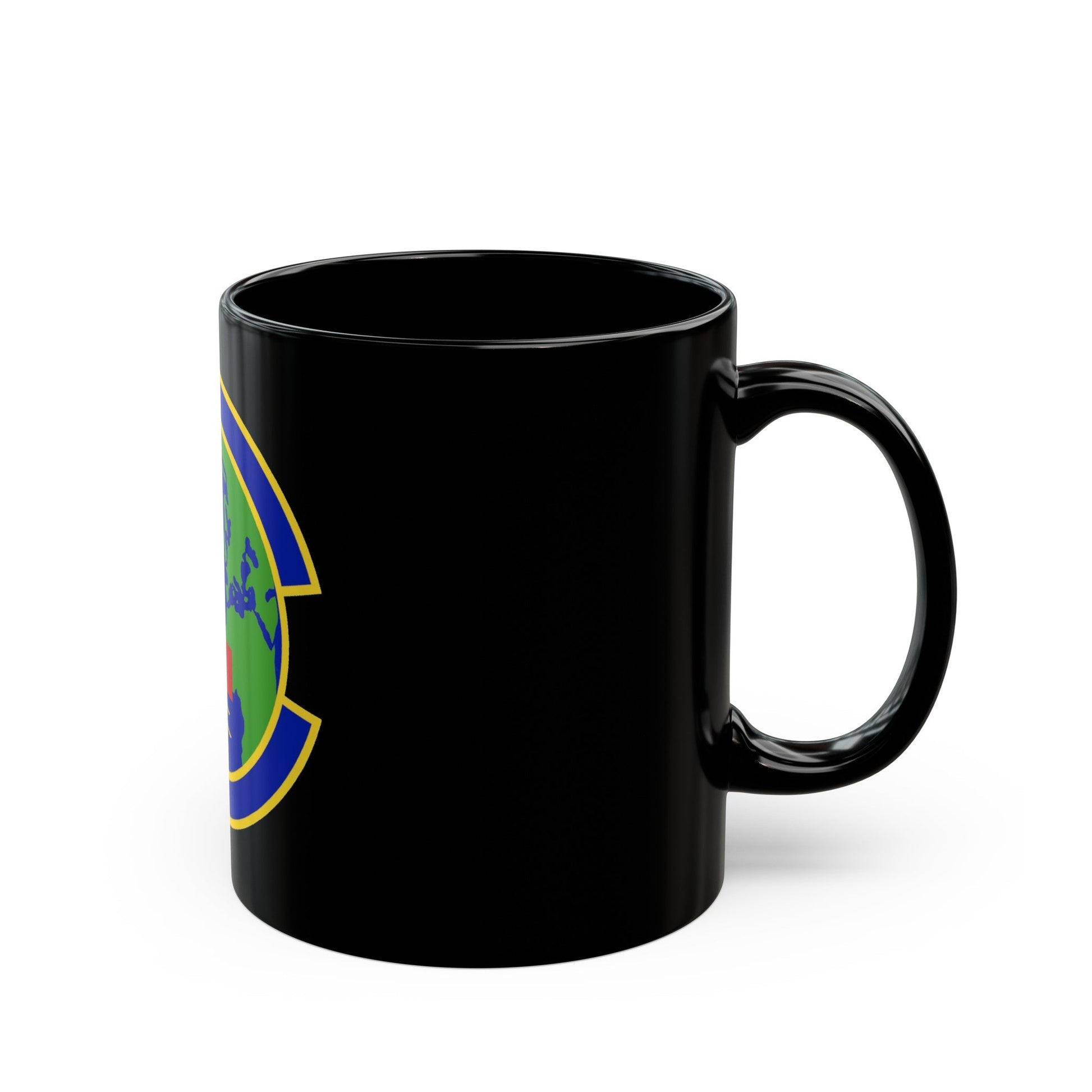 48 Operational Medical Readiness Squadron USAFE (U.S. Air Force) Black Coffee Mug-The Sticker Space