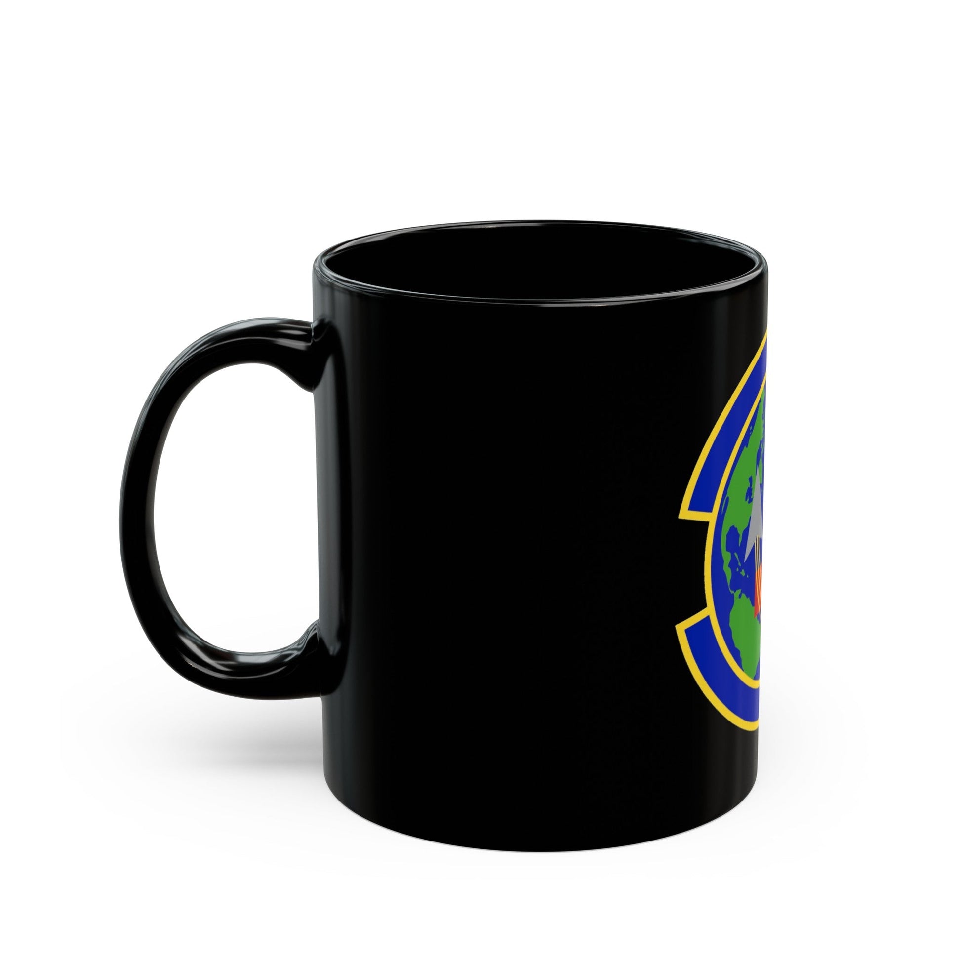 48 Operational Medical Readiness Squadron USAFE (U.S. Air Force) Black Coffee Mug-The Sticker Space