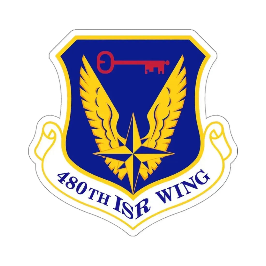 480 Intelligence Surveillance and Reconnaissance Wing ACC (U.S. Air Force) STICKER Vinyl Die-Cut Decal - The Sticker Space