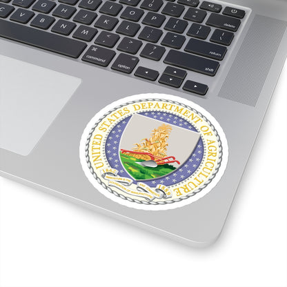 Seal of the United States Department of Agriculture - STICKER Vinyl Kiss-Cut Decal