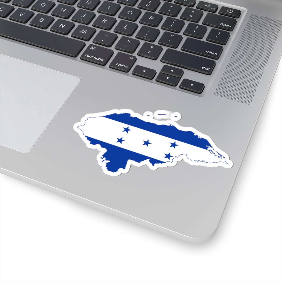 Flag map of Honduras 1949 - 2022 (Honduras) STICKER Vinyl Kiss-Cut Decal