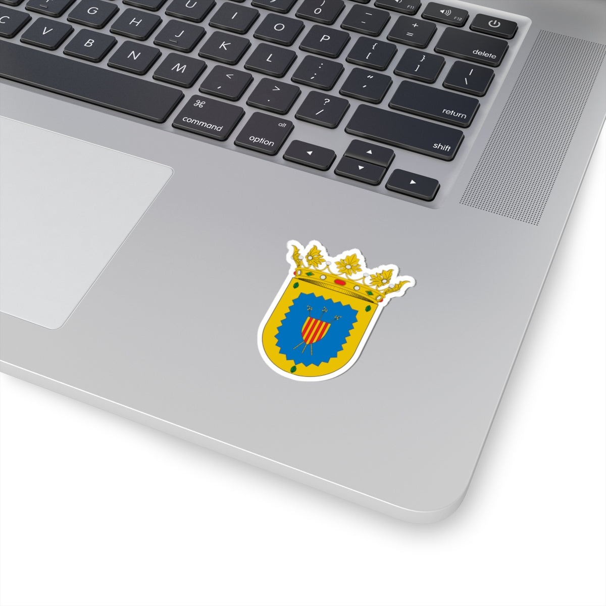 Escudo de Luesma (Spain) (Coat of Arms) STICKER Vinyl Kiss-Cut Decal